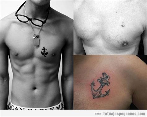 tatuajes pequeos en el pecho hombre|25 fotos con ideas de Tatuajes en el pecho para hombres